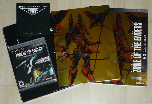 zone of the enders artbook